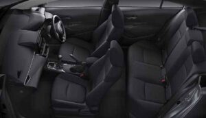 corolla sedan diseño interior 2