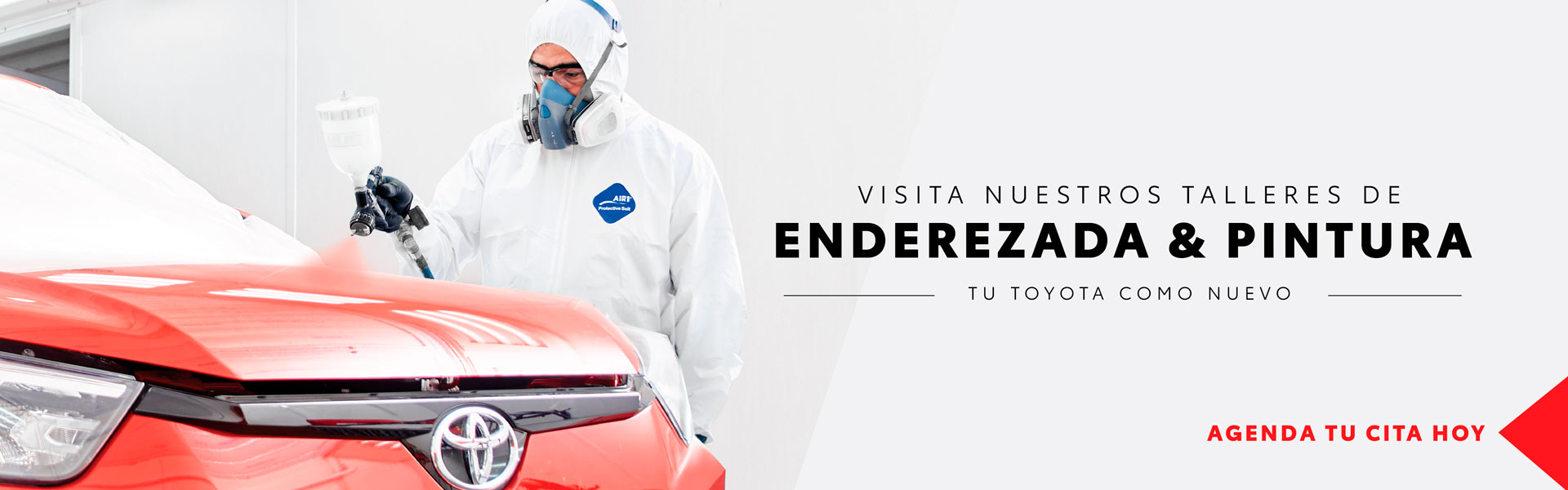 enderezada y pintura Toyocosta banner