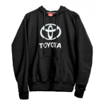 HOODIE NEGRO TY CERRADO HOMBRE TALLA L