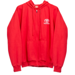HOODIE ROJA TY CCIERRE HOMBRE TALLA L
