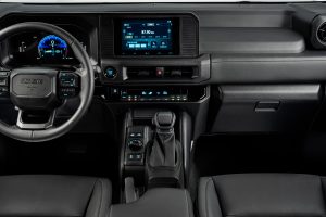 toyota land cruiser fj gris Palanca Pantalla radio